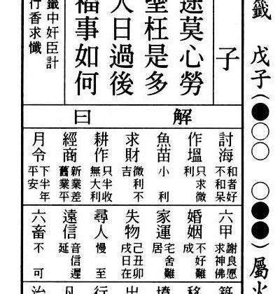 欲去長江水闊茫單身|33 六十甲子籤 第三十三籤 